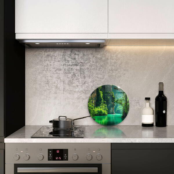 Steklena podloga za rezanje Lagunska pokrajina