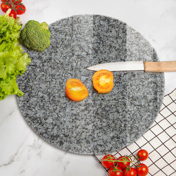 Steklena podloga za rezanje Kamnita tekstura