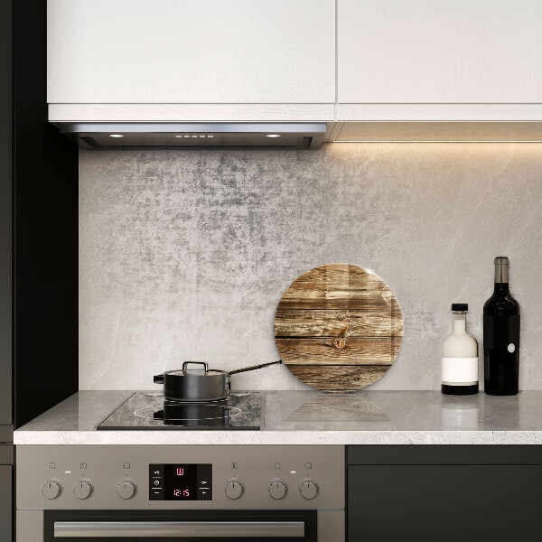 Steklena podloga za rezanje Tekstura lesene deske