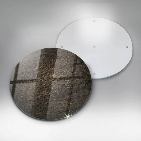 Steklena podloga za rezanje Tekstura lesnega lubja