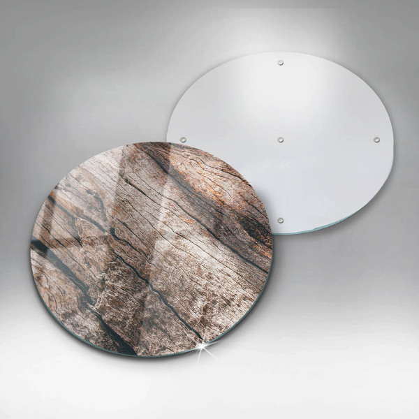 Steklena podloga za rezanje Struktura lesa