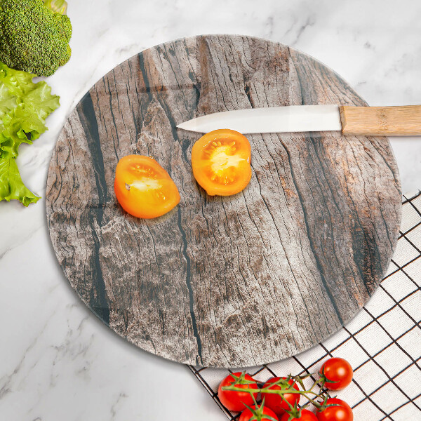 Steklena podloga za rezanje Struktura lesa