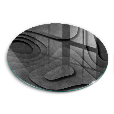 Steklena podloga za rezanje 3D oblike kamnov