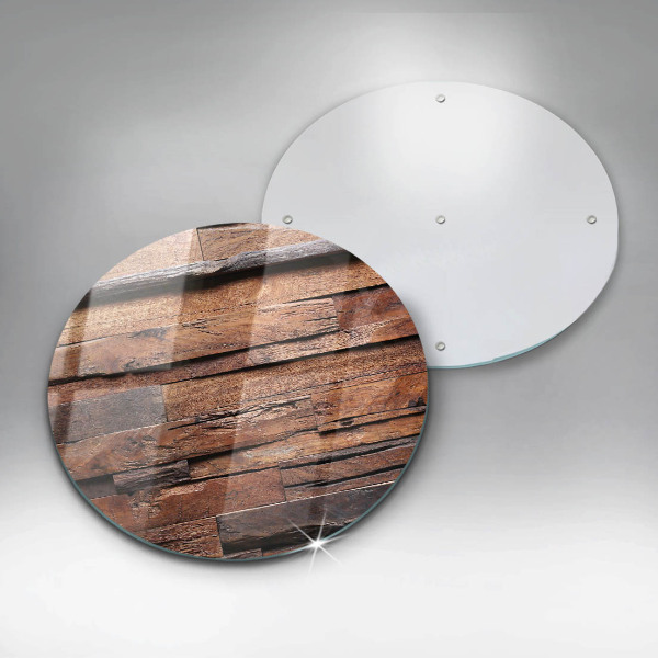 Steklena podloga za rezanje Dekorativne lesene plošče