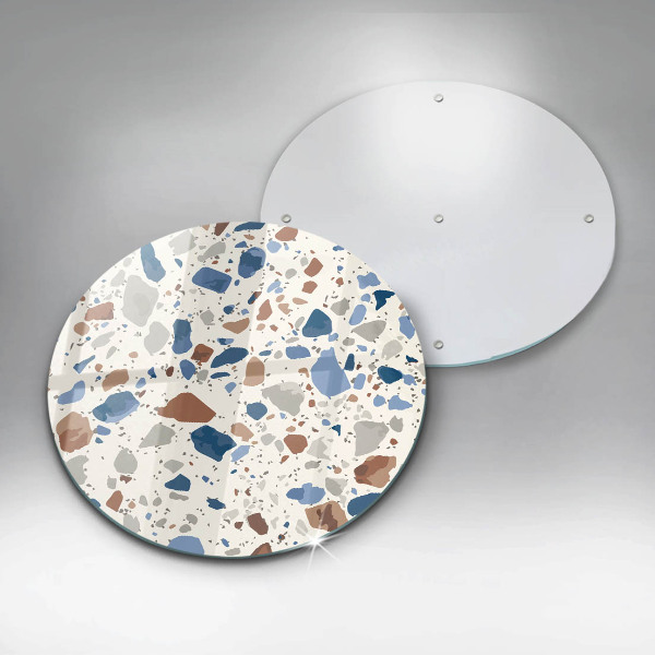 Steklena podloga za rezanje Dekorativna kamenina