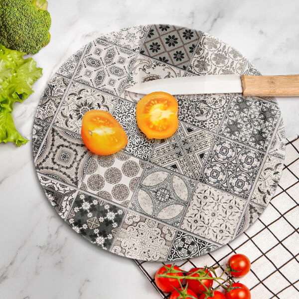 Steklena podloga za rezanje Dekorativne ploščice