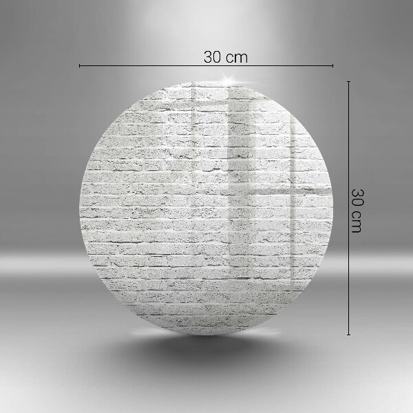 Steklena podloga za rezanje Stena iz opečne stene