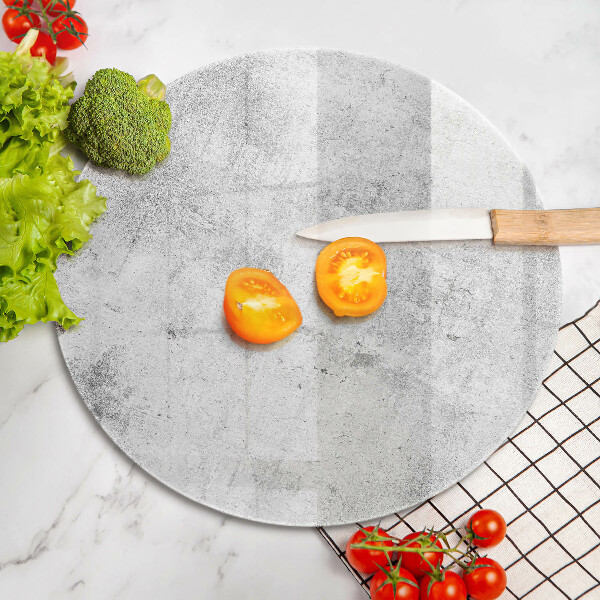 Steklena podloga za rezanje Tekstura betona