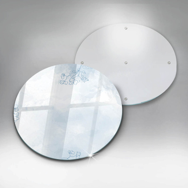 Steklena podloga za rezanje Nežno ozadje