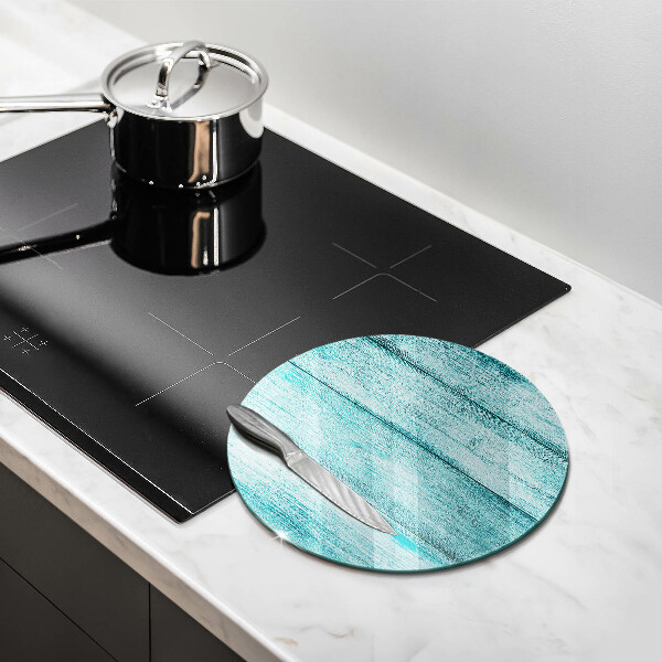 Steklena podloga za rezanje Vintage lesene deske