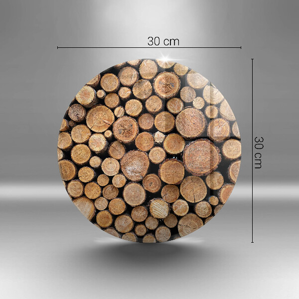 Steklena podloga za rezanje Drevesna debla