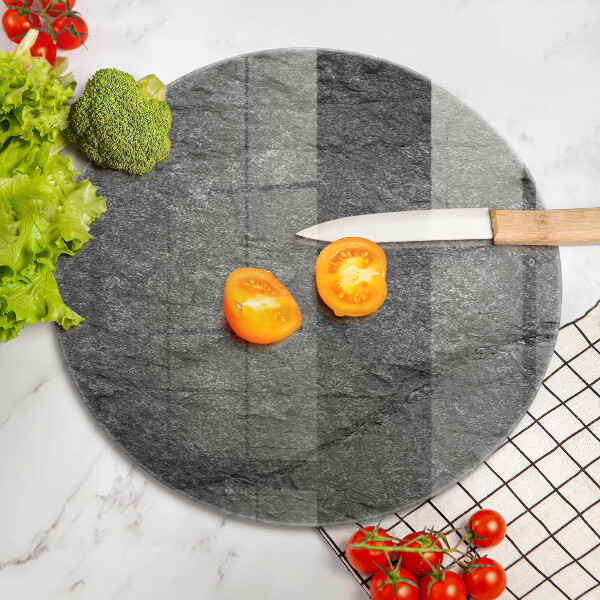 Steklena podloga za rezanje Kamnita tekstura