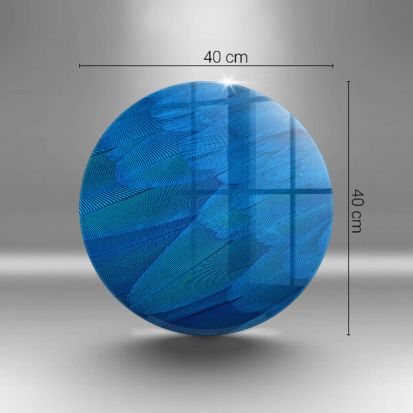 Steklena podloga za rezanje Ptičje perje