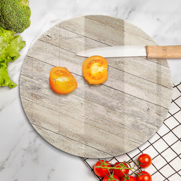 Steklena podloga za rezanje Lesene deske