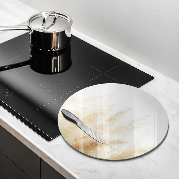 Steklena podloga za rezanje Pampaška trava