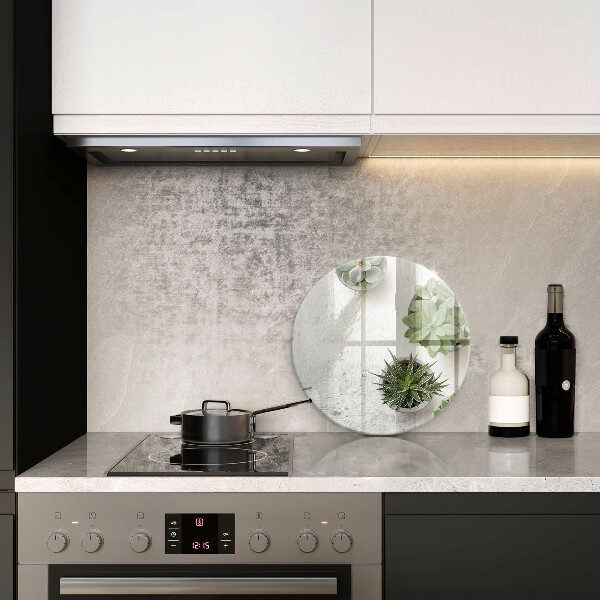 Steklena podloga za rezanje Sukulente na betonu