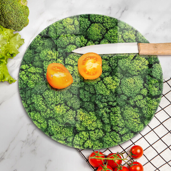 Steklena podloga za rezanje Naravna rastlina mah