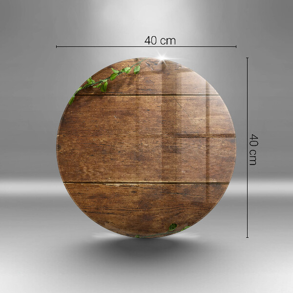 Steklena podloga za rezanje Lesene deske in listi