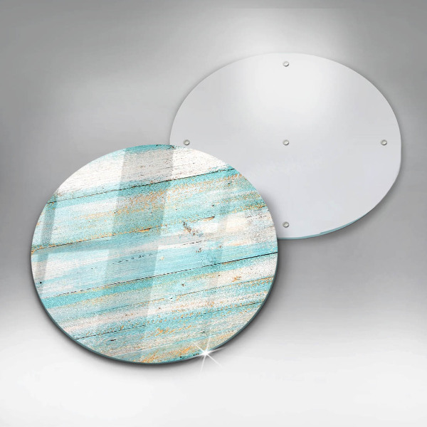 Steklena podloga za rezanje Vintage lesene plošče