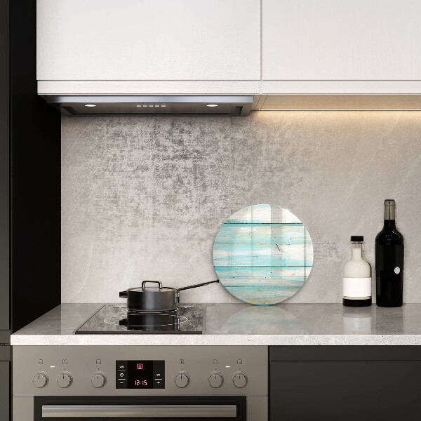 Steklena podloga za rezanje Vintage lesene plošče