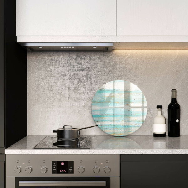 Steklena podloga za rezanje Vintage lesene plošče