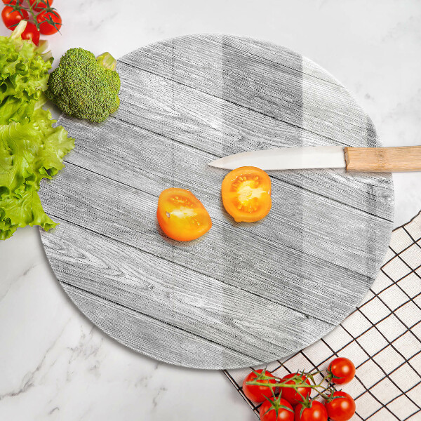 Steklena podloga za rezanje Stare lesene plošče