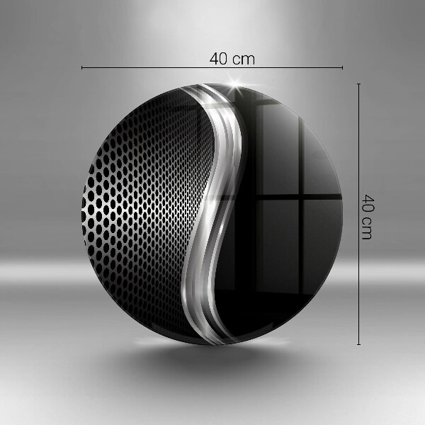 Steklena podloga za rezanje Kovinska konstrukcija