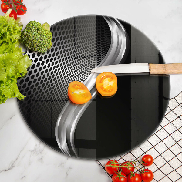 Steklena podloga za rezanje Kovinska konstrukcija