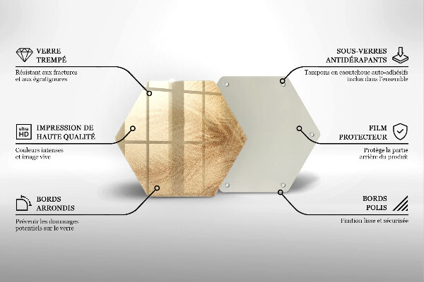 Steklena podloga za rezanje Počitnice na peščeni plaži