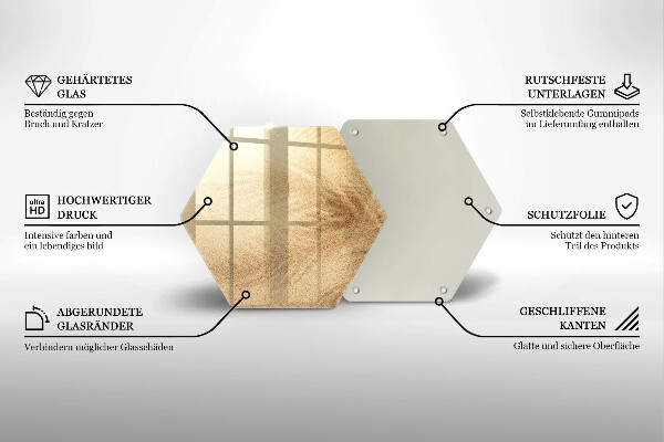 Steklena podloga za rezanje Počitnice na peščeni plaži