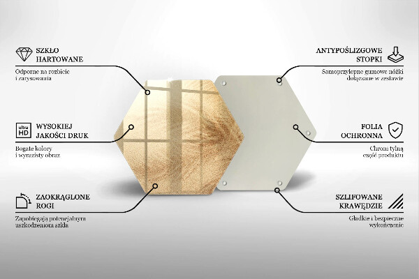 Steklena podloga za rezanje Počitnice na peščeni plaži