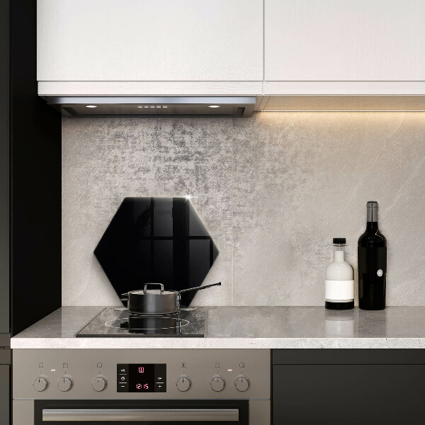 Steklena podloga za rezanje Črna barva