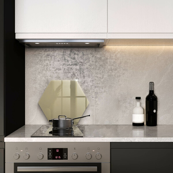 Steklena podloga za rezanje Bež barva