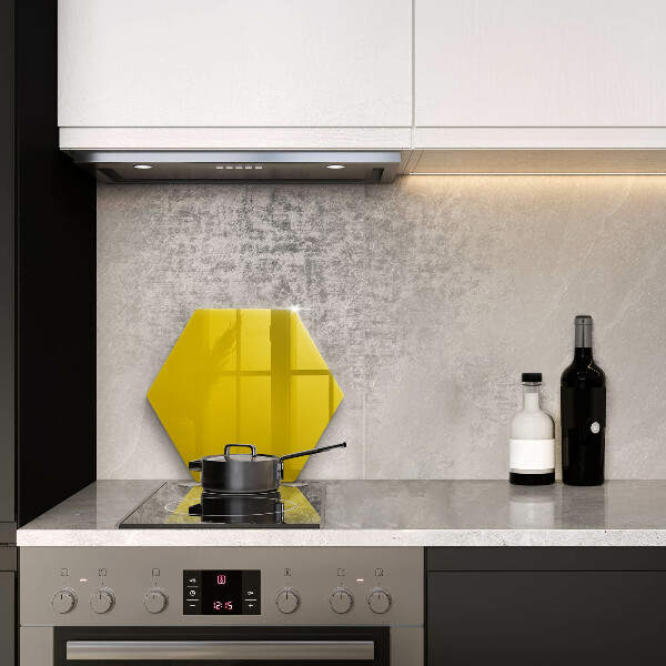 Steklena podloga za rezanje Rumena