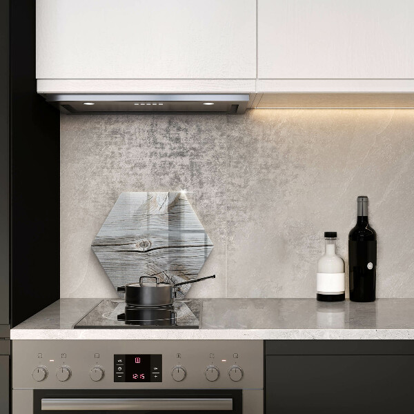 Steklena podloga za rezanje Svetla lesena struktura