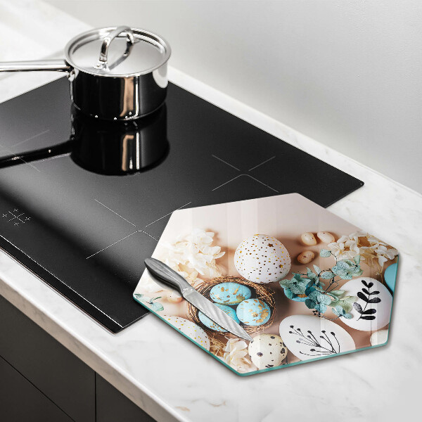 Steklena podloga za rezanje Velikonočni okraski