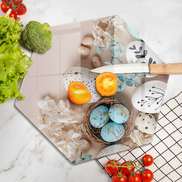 Steklena podloga za rezanje Velikonočni okraski