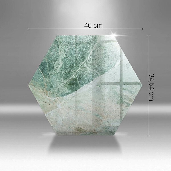 Steklena podloga za rezanje Kamnita struktura