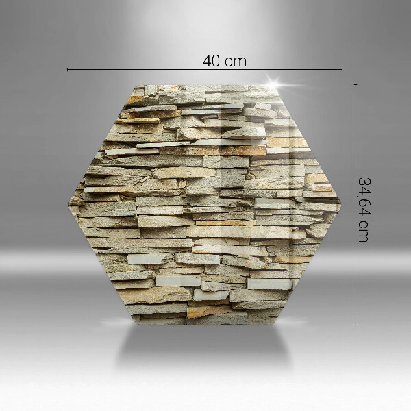 Steklena podloga za rezanje Dekorativni kamni