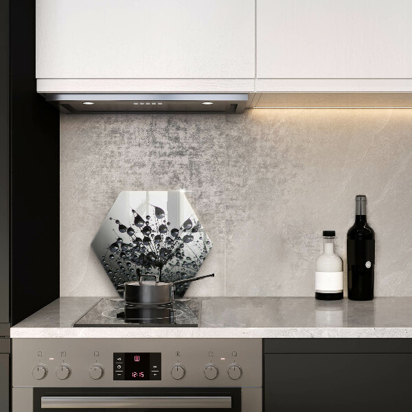 Steklena podloga za rezanje Regrat in rosa