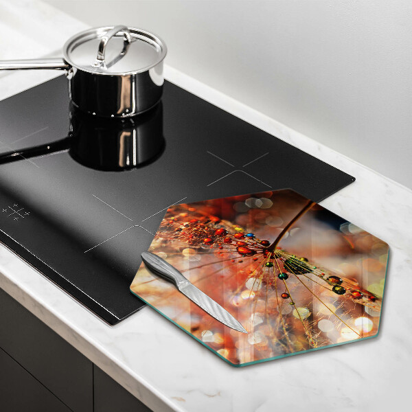 Steklena podloga za rezanje Moker regrat