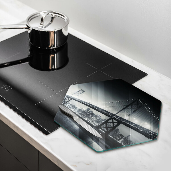 Steklena podloga za rezanje Most Benjamina Franklina