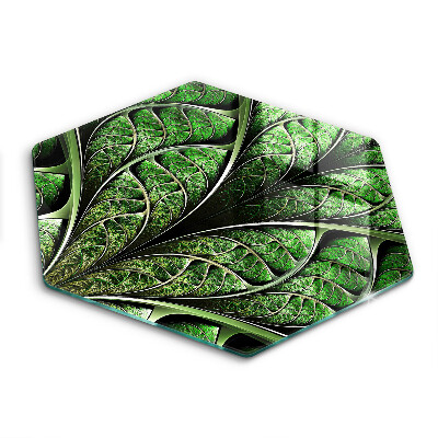 Steklena podloga za rezanje Zgradba listnih žil