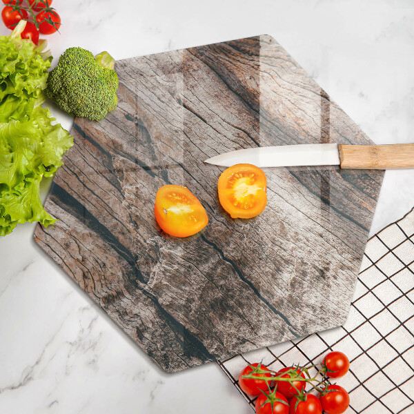 Steklena podloga za rezanje Struktura lesa