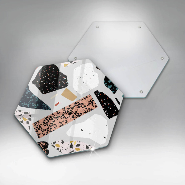 Steklena podloga za rezanje Kamenina