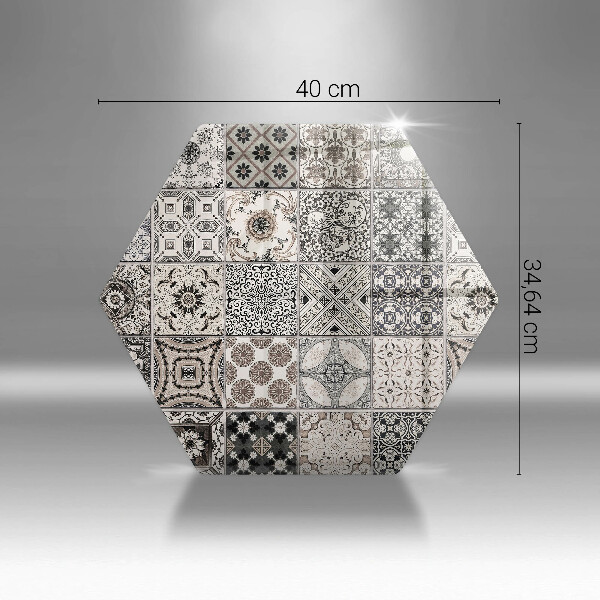 Steklena podloga za rezanje Dekorativne ploščice