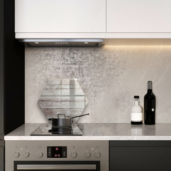 Steklena podloga za rezanje Stare lesene plošče