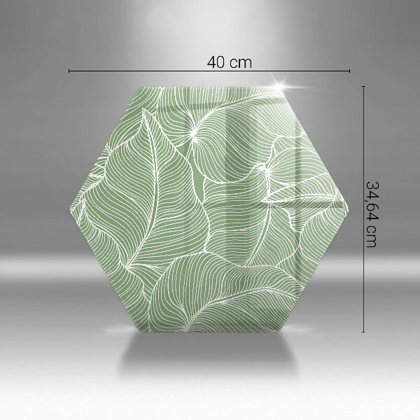 Steklena podloga za rezanje Linearni listi