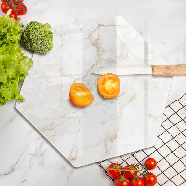 Steklena podloga za rezanje Dekorativni marmorni kamen