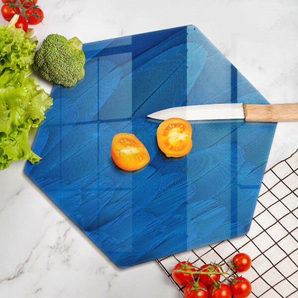 Steklena podloga za rezanje Ptičje perje